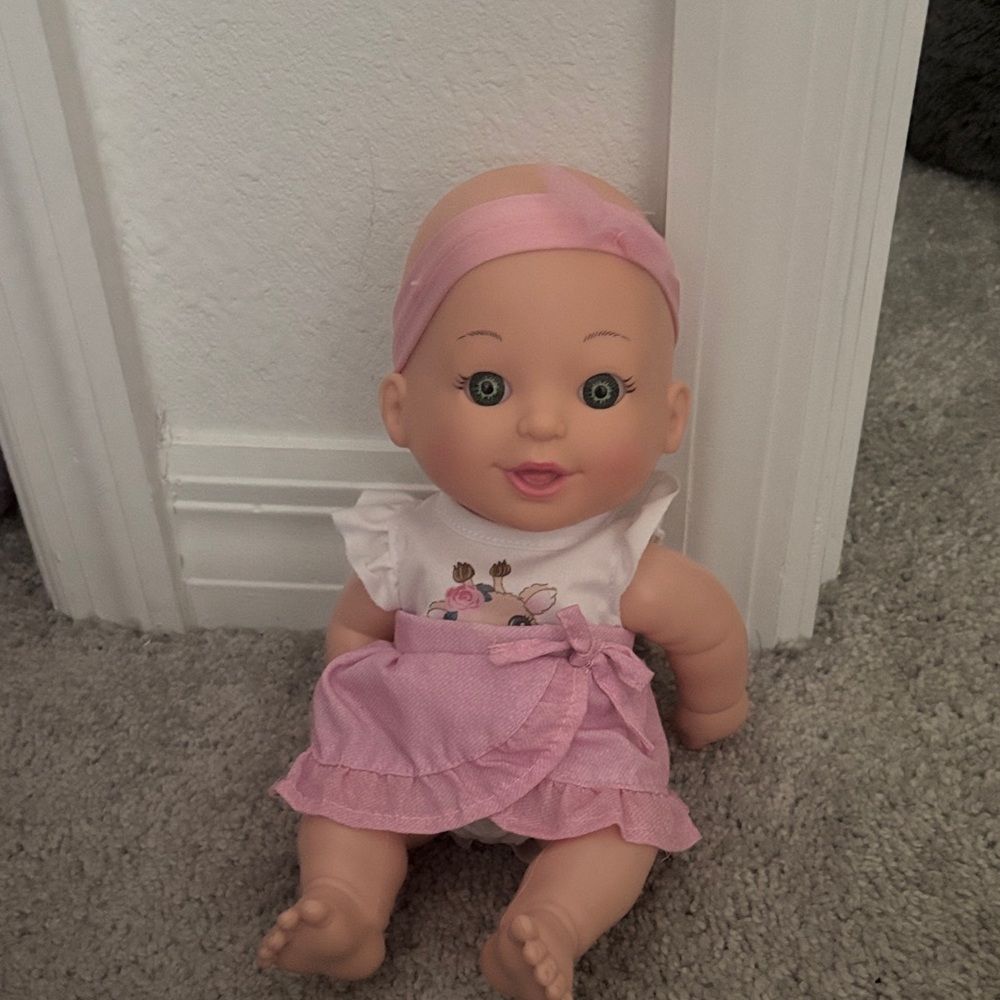 Adorable Pink Baby Doll